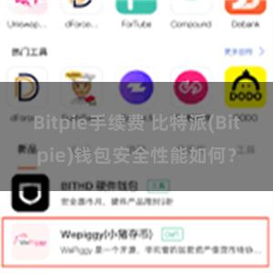 Bitpie手续费 比特派(Bitpie)钱包安全性能如何？