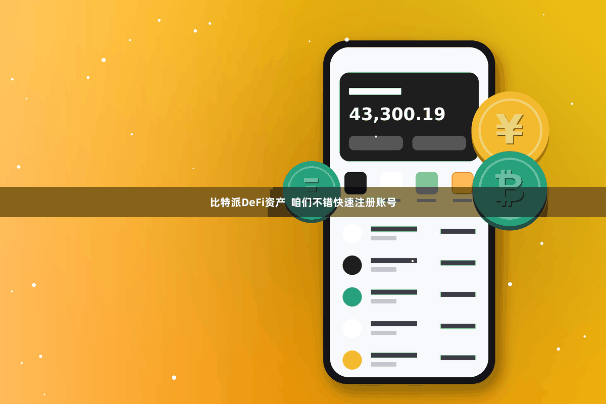 比特派DeFi资产 咱们不错快速注册账号